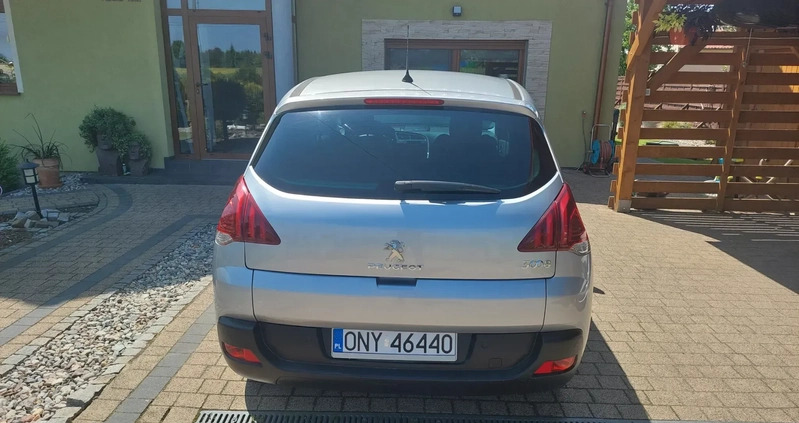 Peugeot 3008 cena 32000 przebieg: 217000, rok produkcji 2014 z Nysa małe 596